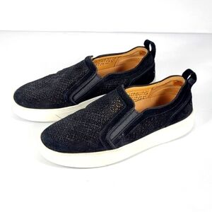 Vionic Black Textured Women's Slip-On Loafers #757 Size 9